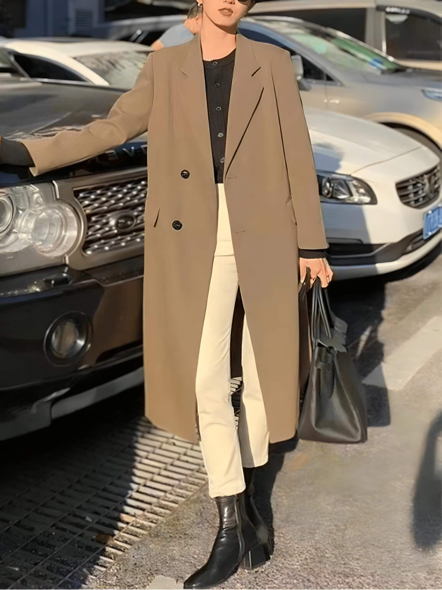 Casaco Feminino Longo Stylish - Vista Ladies