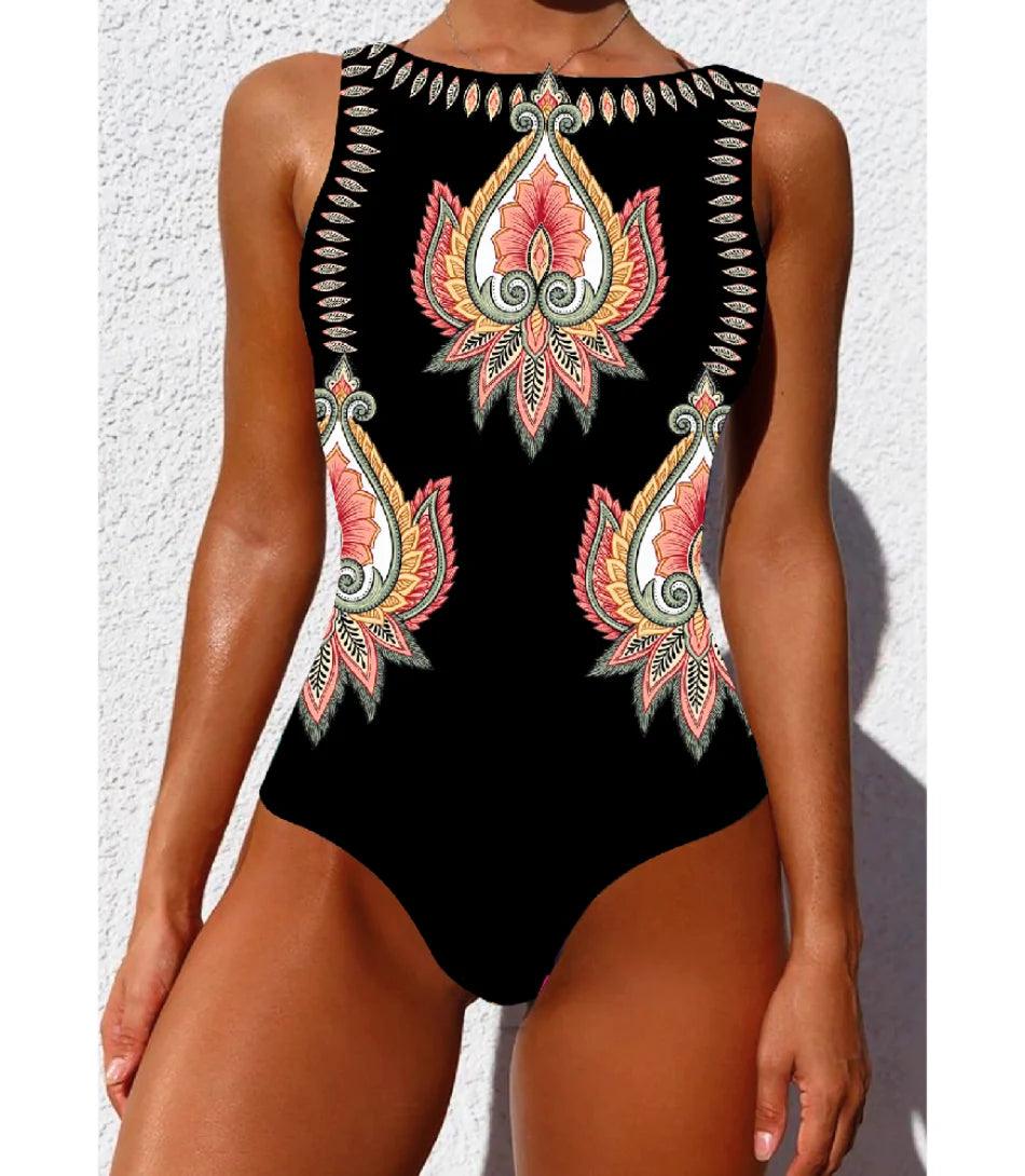 Maiô Feminino Estampado Boho Elegante | Tropical - Innovare