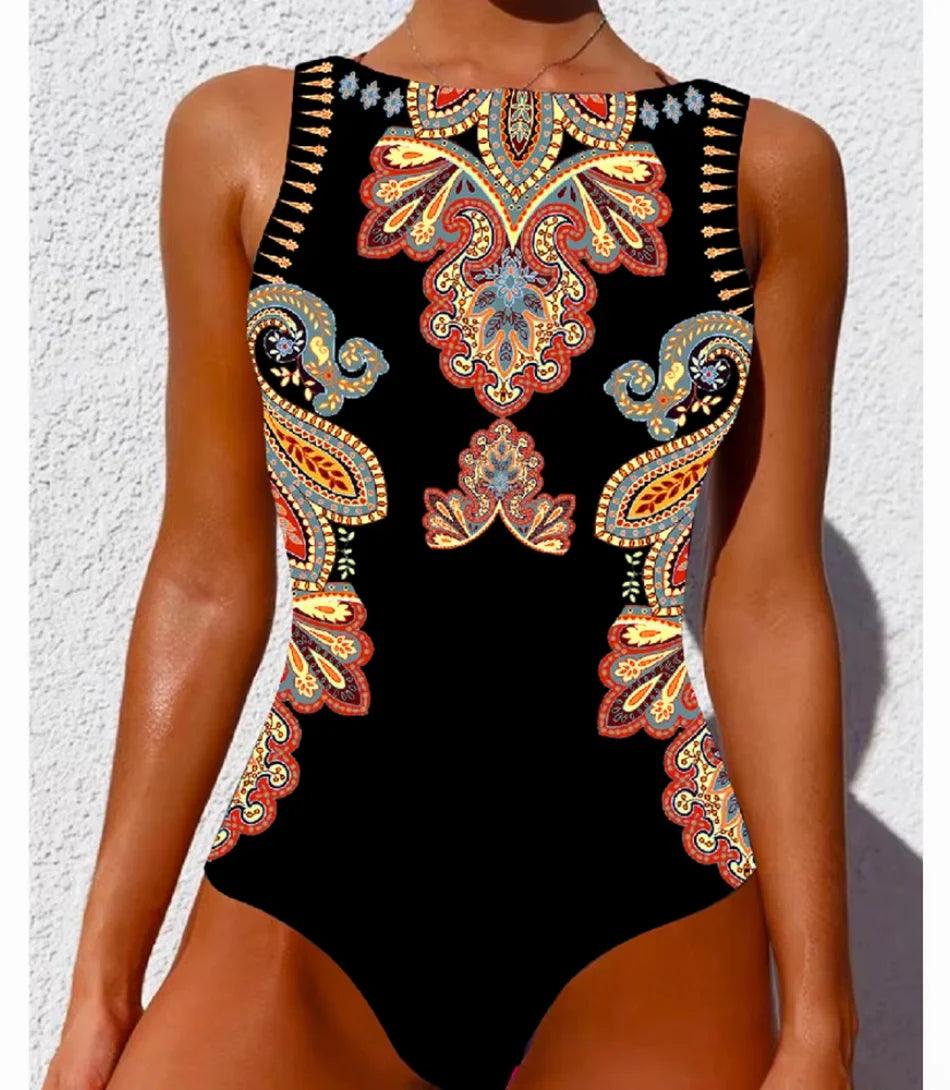 Maiô Feminino Estampado Boho Elegante | Tropical - Innovare