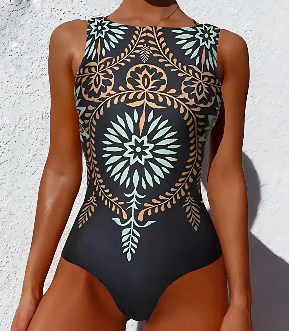 Maiô Feminino Estampado Boho Elegante | Tropical - Innovare
