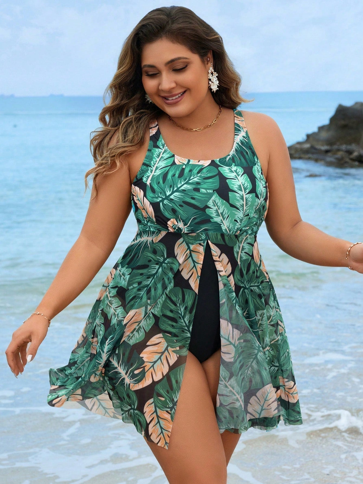 Maiô Plus Size Leia - Ziora