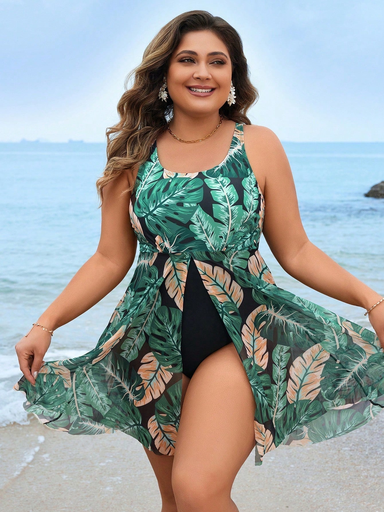 Maiô Plus Size Leia - Ziora