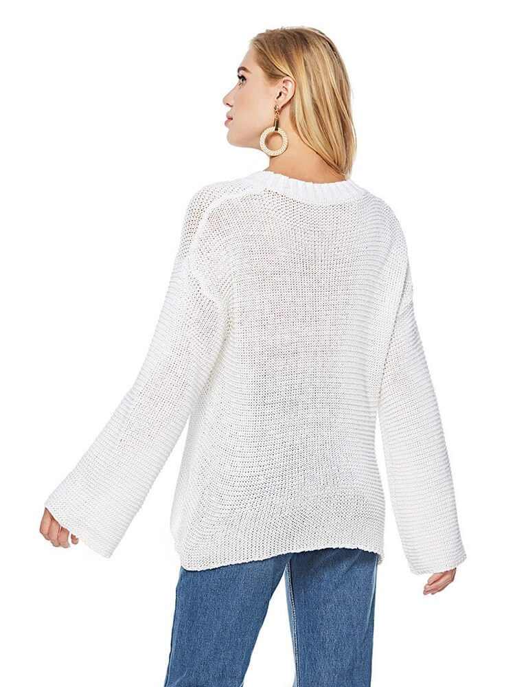 Suéter Casual de Tricot Shasta - Vista Ladies