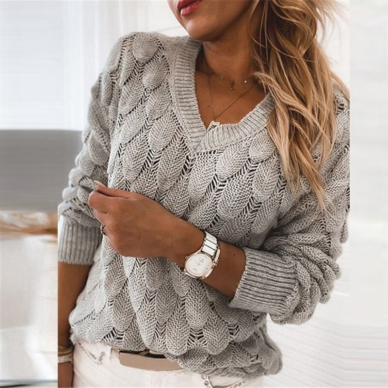 Suéter Feminino de Tricot Lue - Vista Ladies