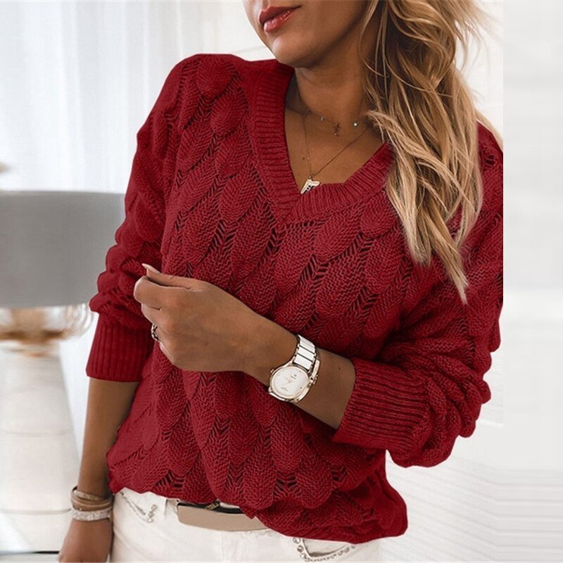 Suéter Feminino de Tricot Lue - Vista Ladies