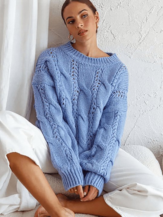 Suéter Feminino de Tricot Tifanya - Vista Ladies