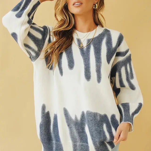 Suéter Feminino Oversized Selenia - Vista Ladies