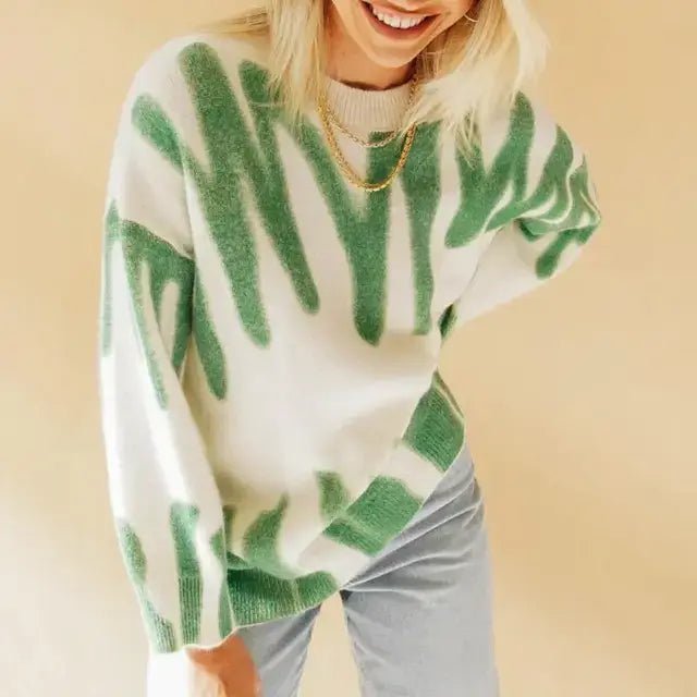 Suéter Feminino Oversized Selenia - Vista Ladies