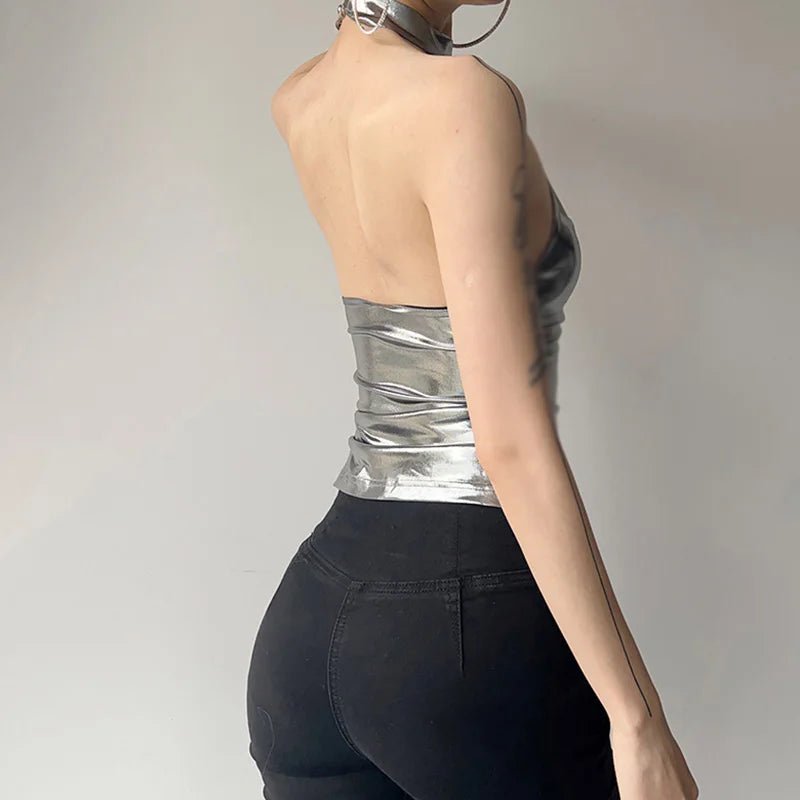 Top Cropped Prata - Laura - Ziora