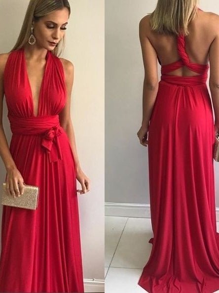 Vestido Longo Feminino Varias Formas Multiuso Festa Casamento formatura - Innovare