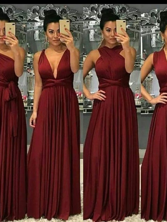 Vestido Longo Feminino Varias Formas Multiuso Festa Casamento formatura com 20% De Desconto - Innovare