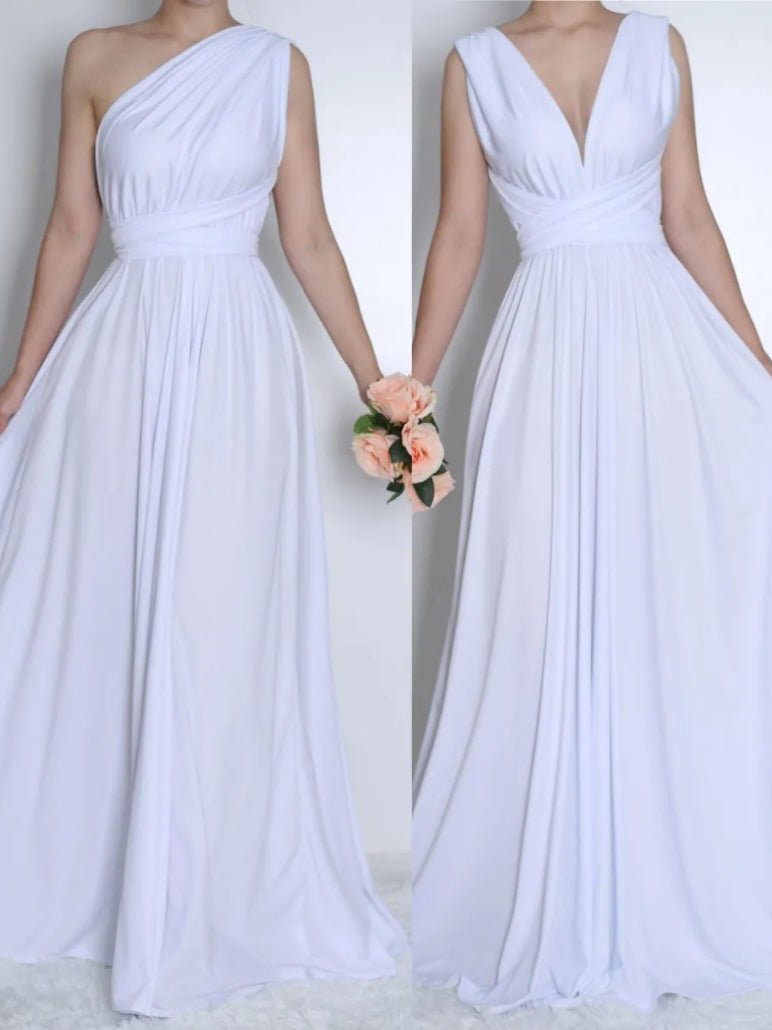 Vestido Longo Feminino Varias Formas Multiuso Festa Casamento formatura com 20% De Desconto - Innovare