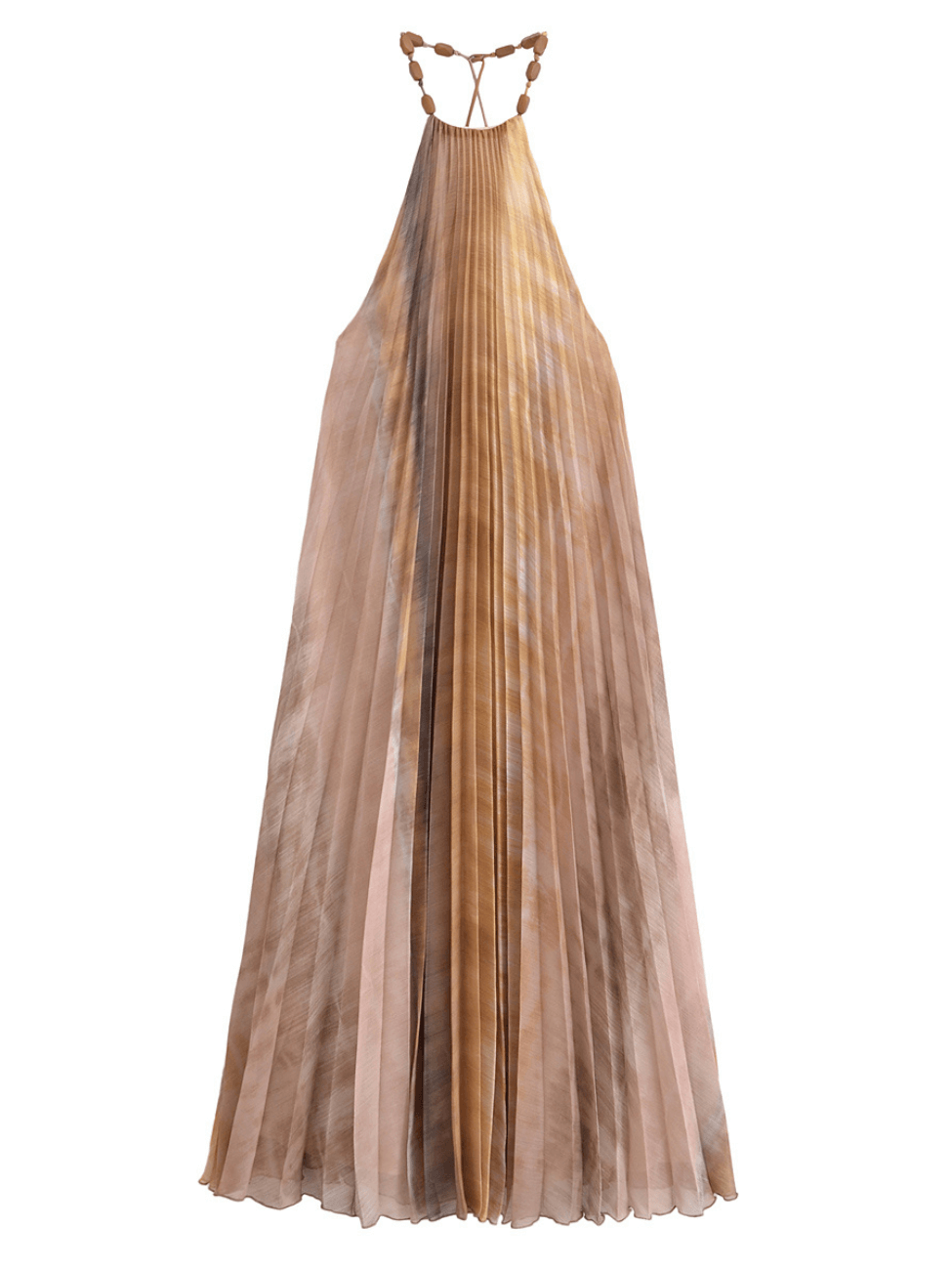 Vestido Longo Plissado Annah - Ziora