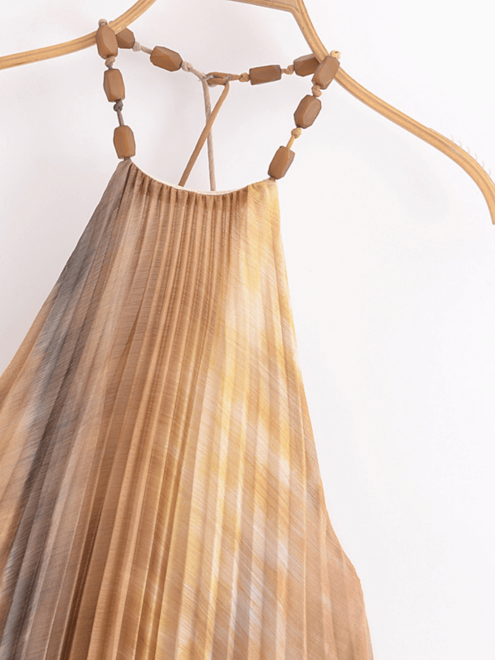 Vestido Longo Plissado Annah - Ziora