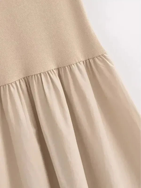 Vestido Midi Internazionale Nude - Ziora