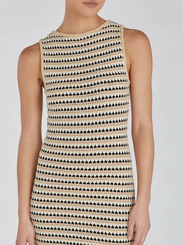 Vestido Midi Long em Tricô Fernanda - Ziora