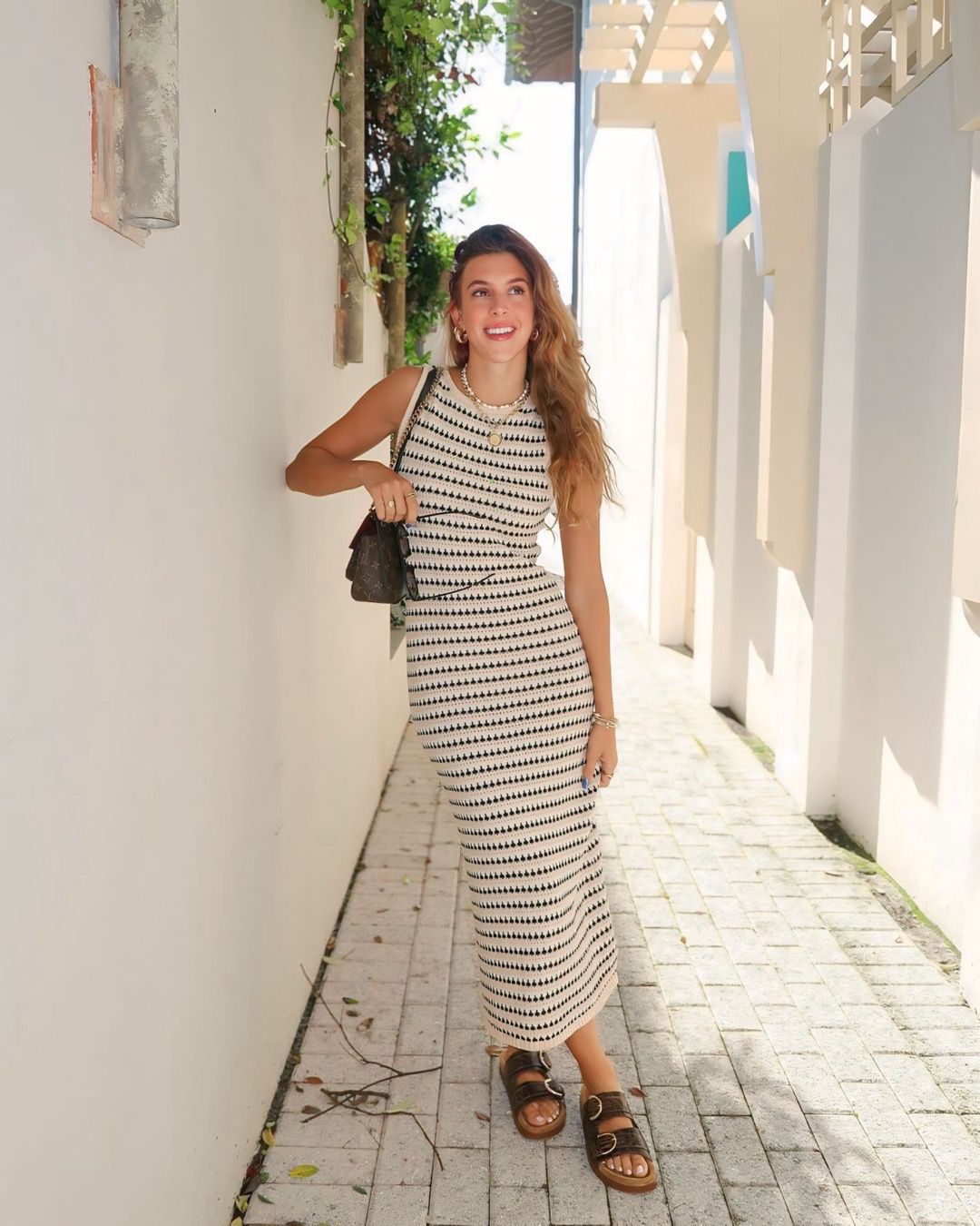 Vestido Midi Long em Tricô Fernanda - Ziora