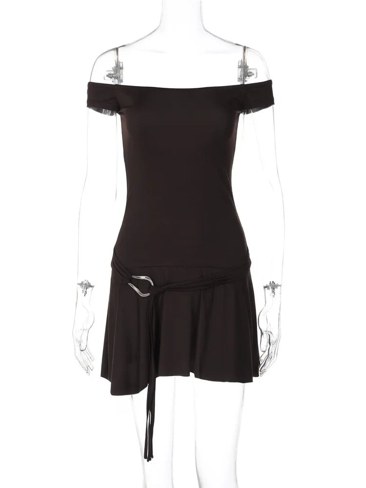 Vestido Mini Off Shoulder - Camila - Ziora