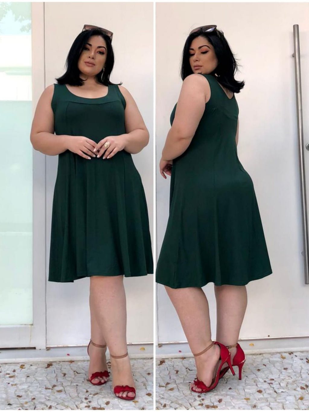 Vestido Regata Gode Plus Size GG: Conforto e Estilo em Um Só Look - Innovare