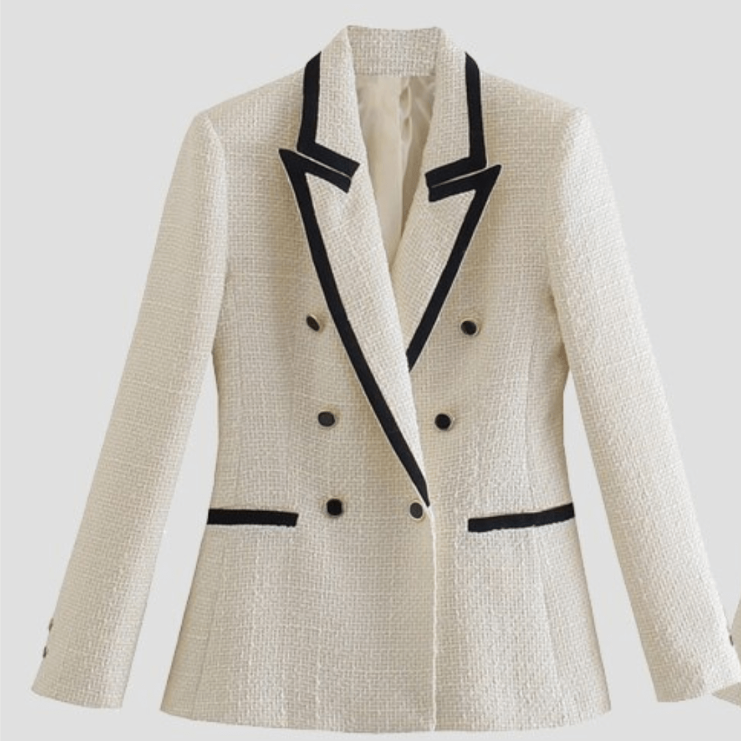 Blazer Feminino Casual de Lã Elegance
