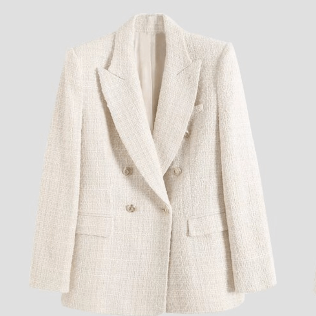 Blazer Feminino Casual de Lã Elegance
