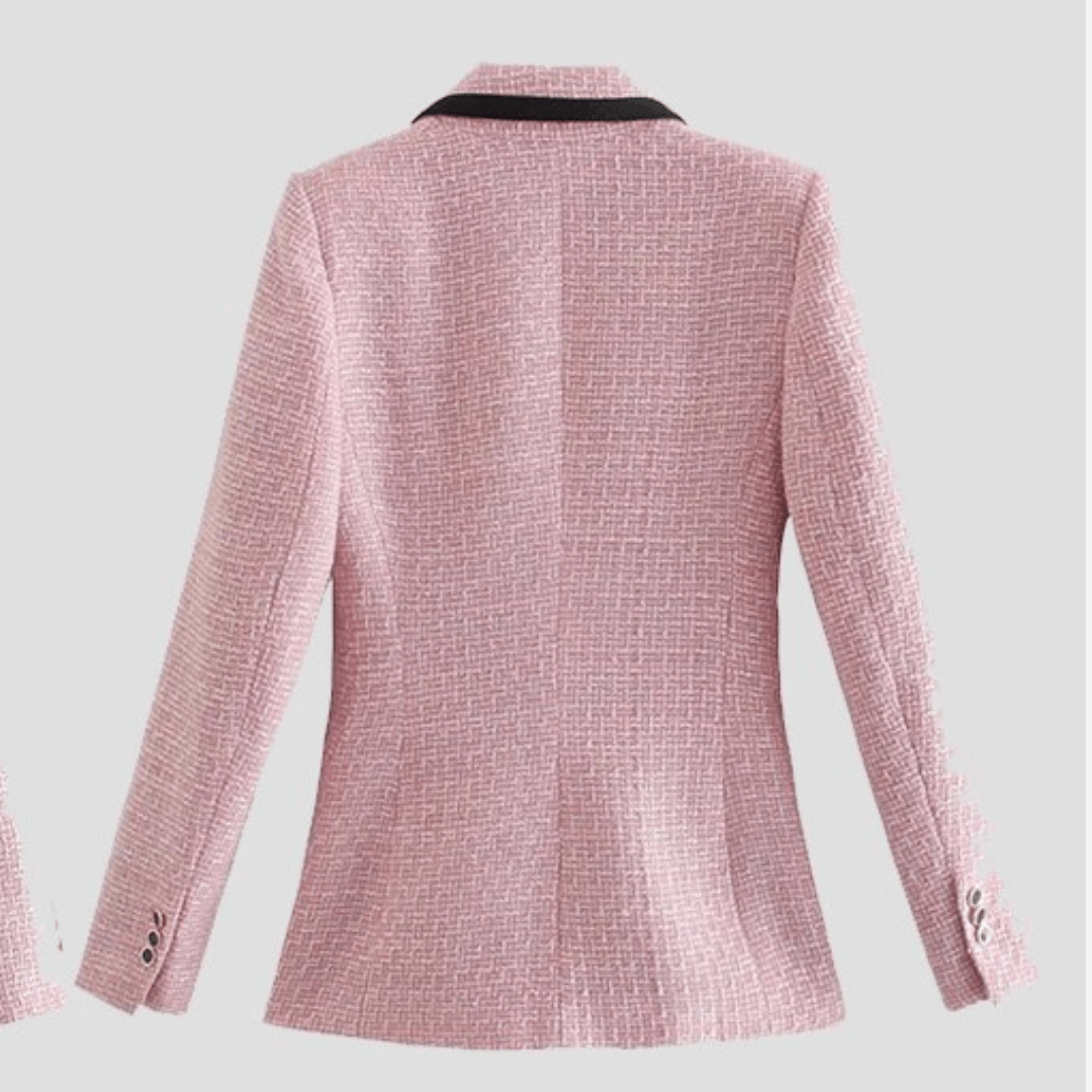 Blazer Feminino Casual de Lã Elegance