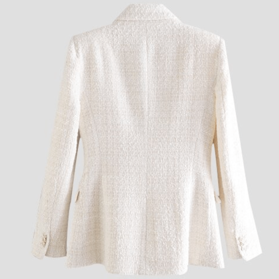 Blazer Feminino Casual de Lã Elegance