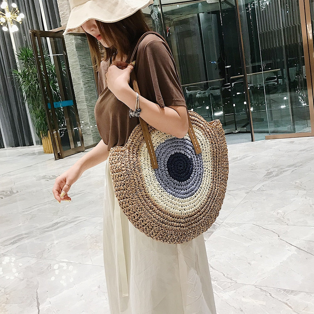 Bolsa de Palha Feminina Artesanal