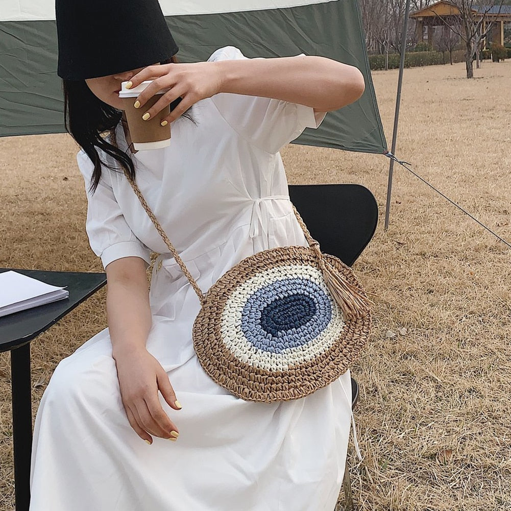 Bolsa de Palha Feminina Artesanal