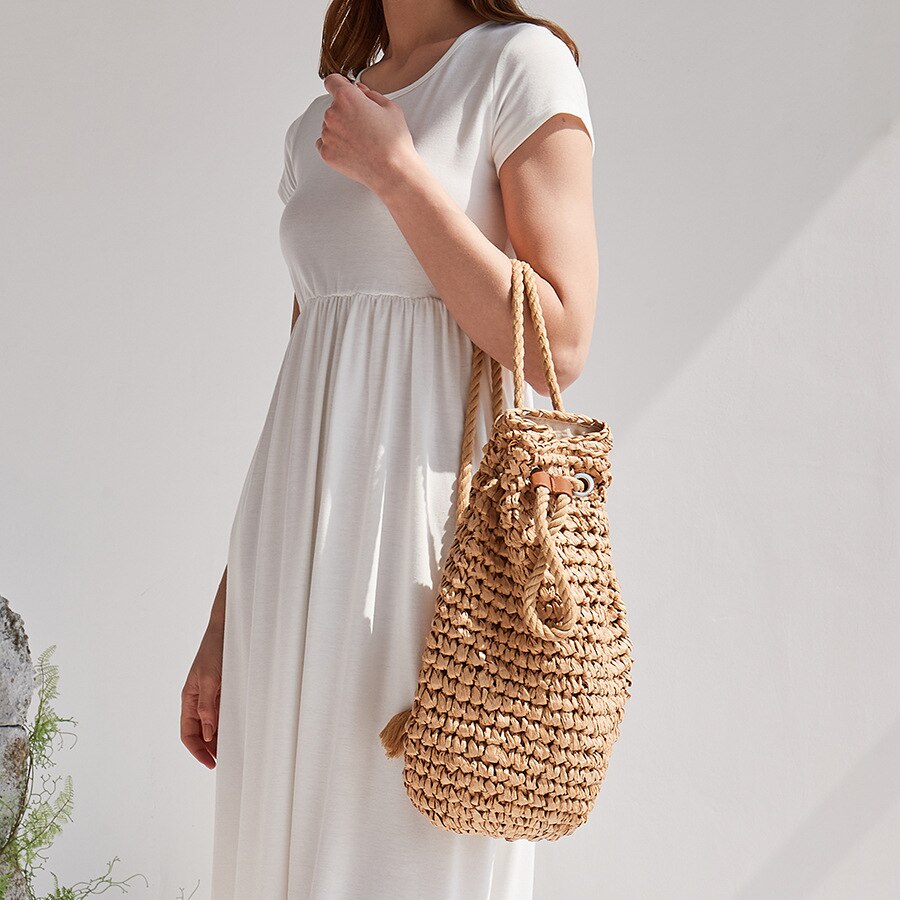 Bolsa de Palha Mochila