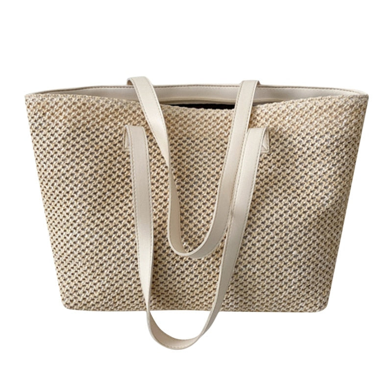 Bolsa de Palha Look