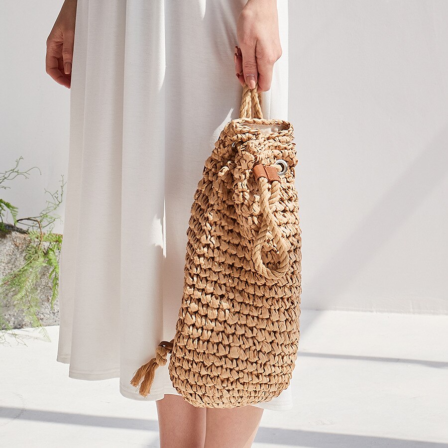 Bolsa de Palha Mochila