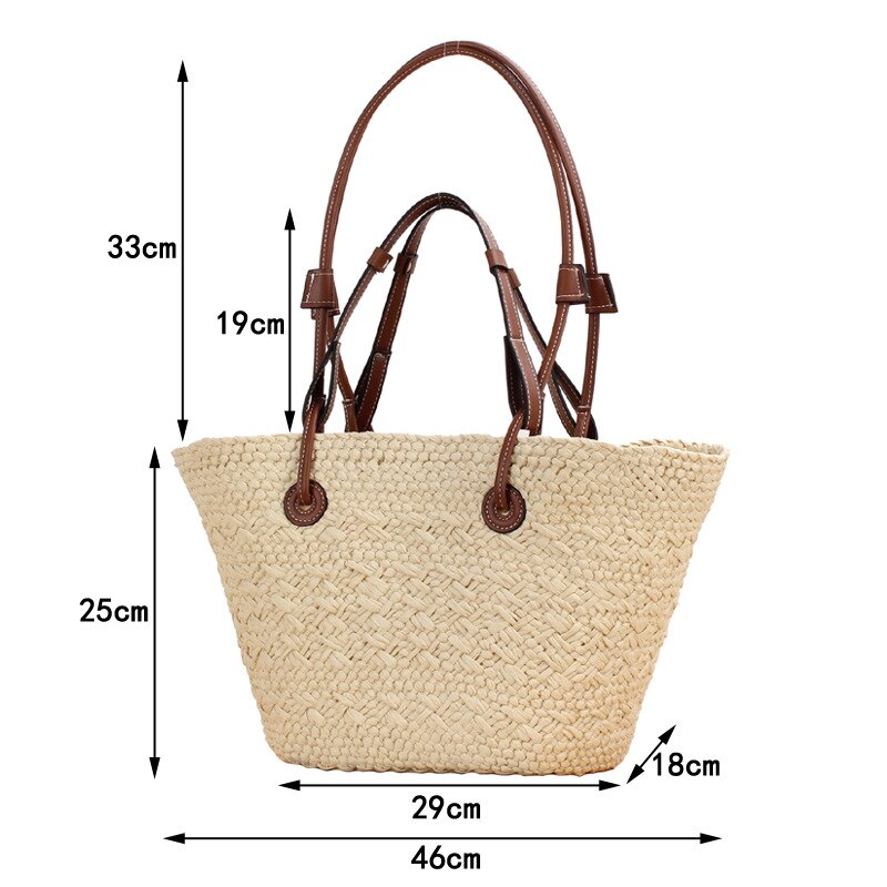 Bolsa de Palha Tropical