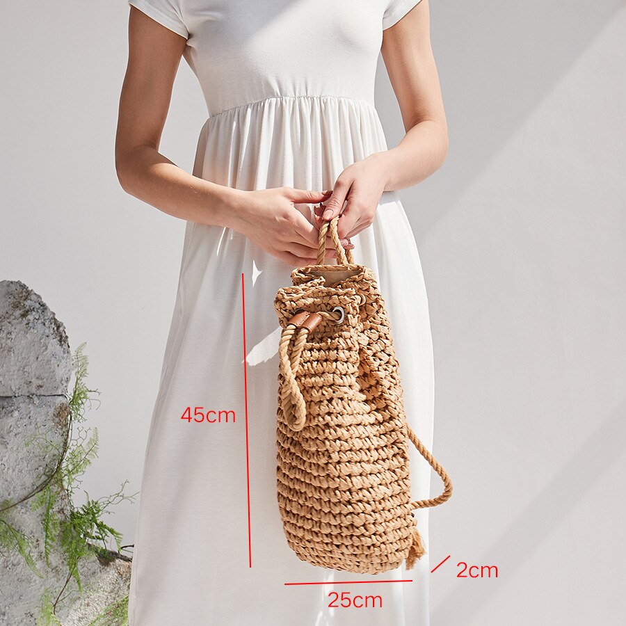 Bolsa de Palha Mochila