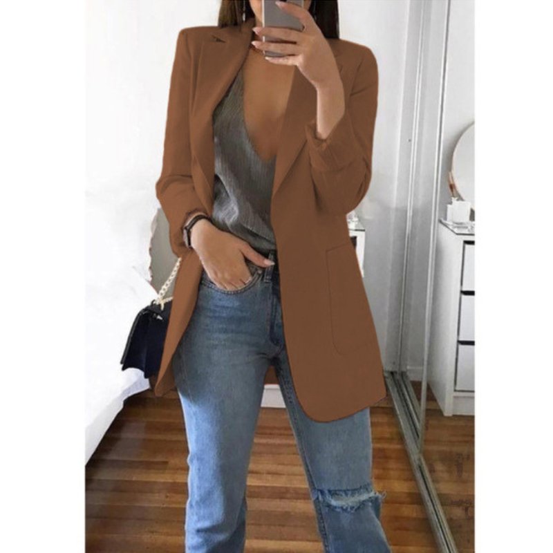 Blazer Alongado Oversized Fashionist - Loja Fact