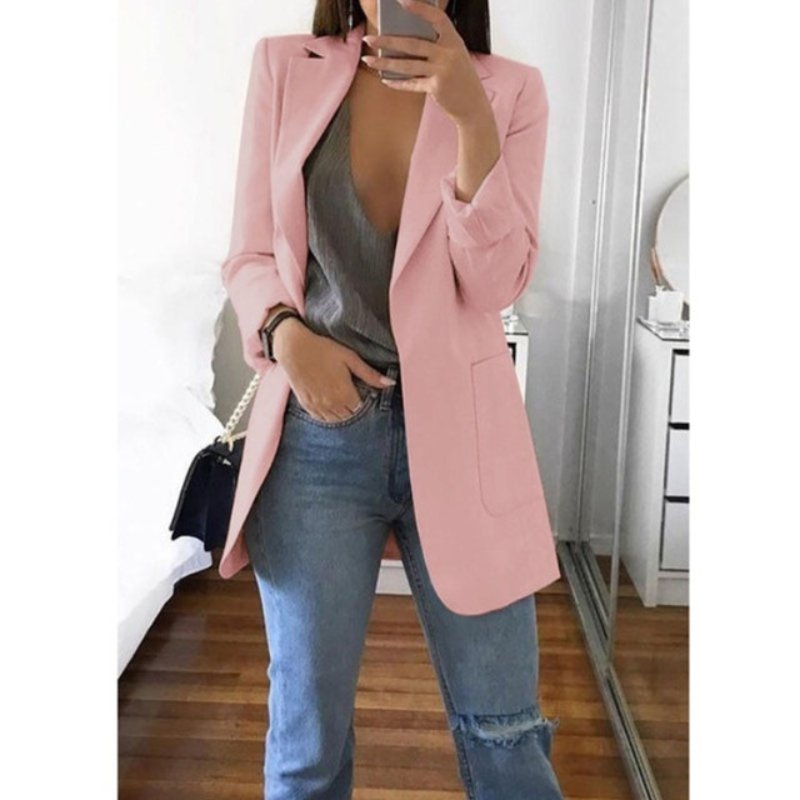 Blazer Alongado Oversized Fashionist - Loja Fact