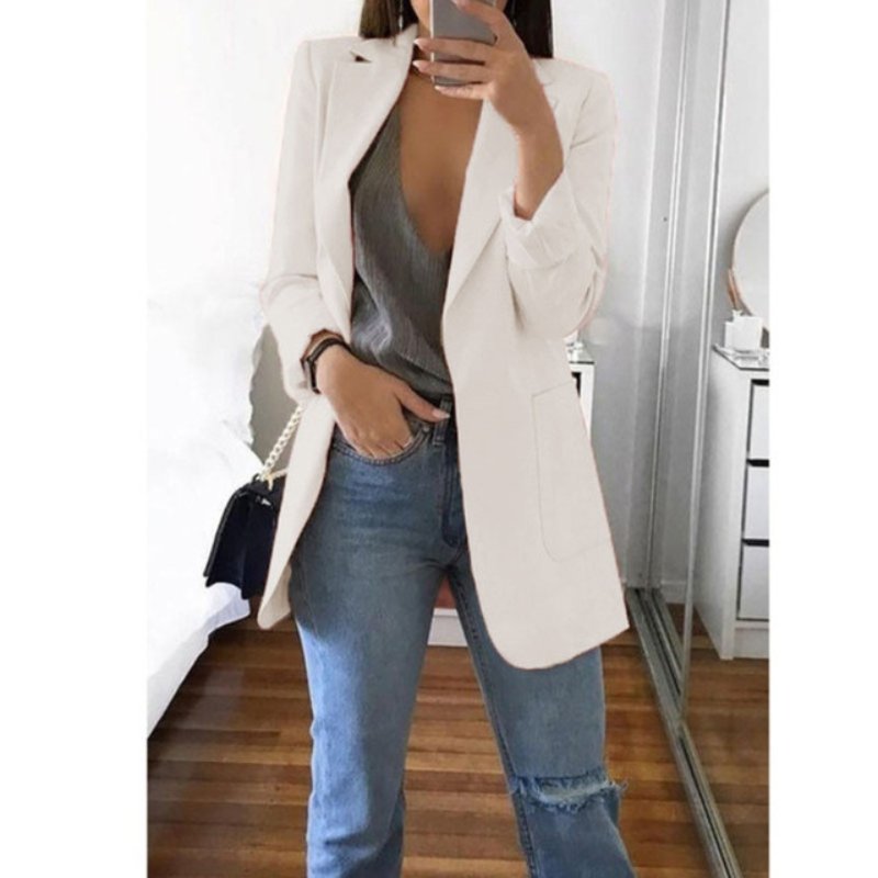 Blazer Alongado Oversized Fashionist - Loja Fact