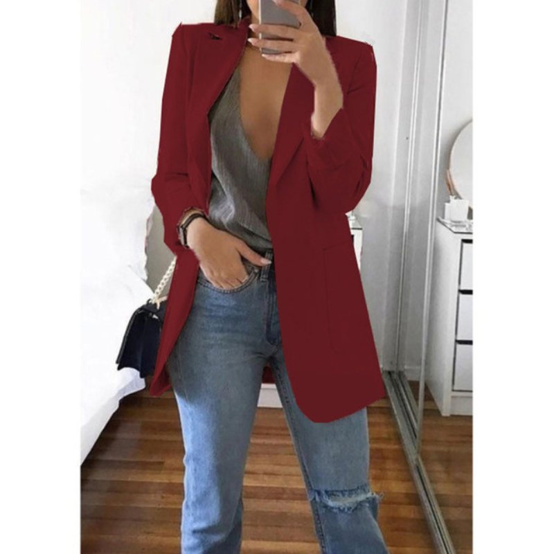Blazer Alongado Oversized Fashionist - Loja Fact