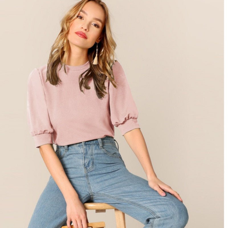 Blusa Casual Feminina - Loja Fact