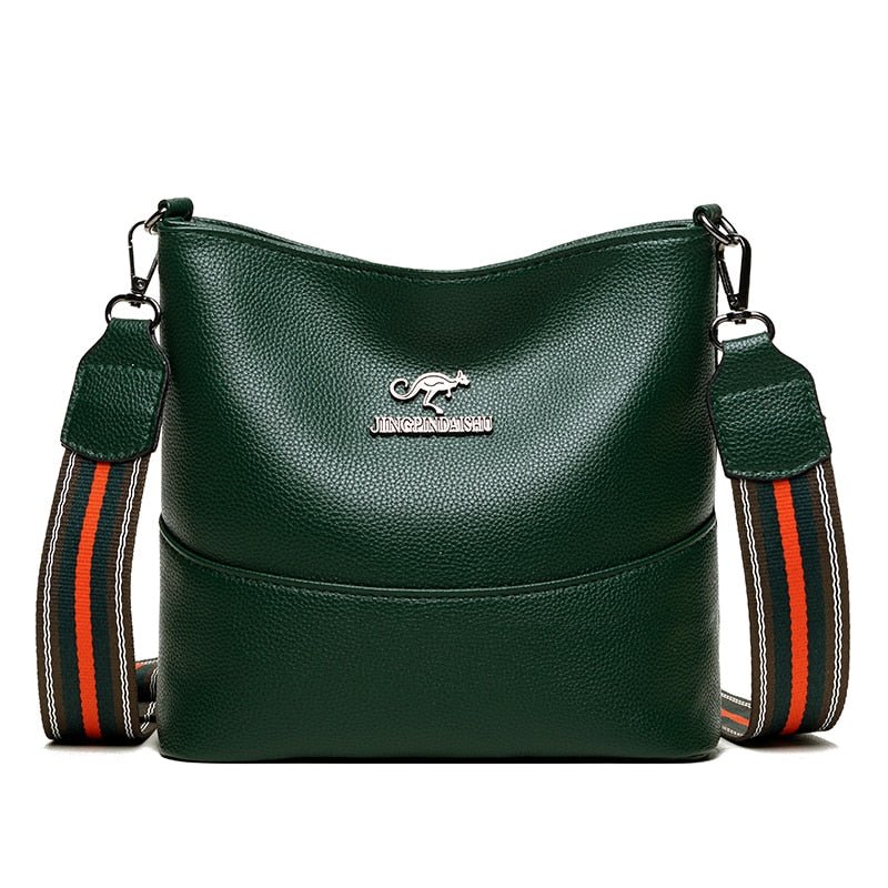 Bolsa Couro Macio Crossbody - Loja Fact