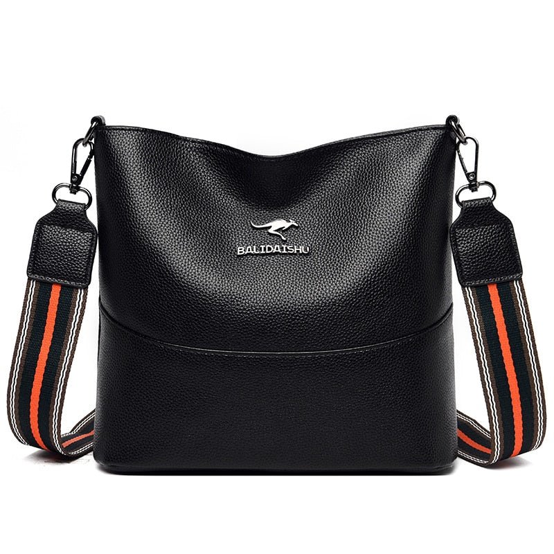 Bolsa Couro Macio Crossbody - Loja Fact