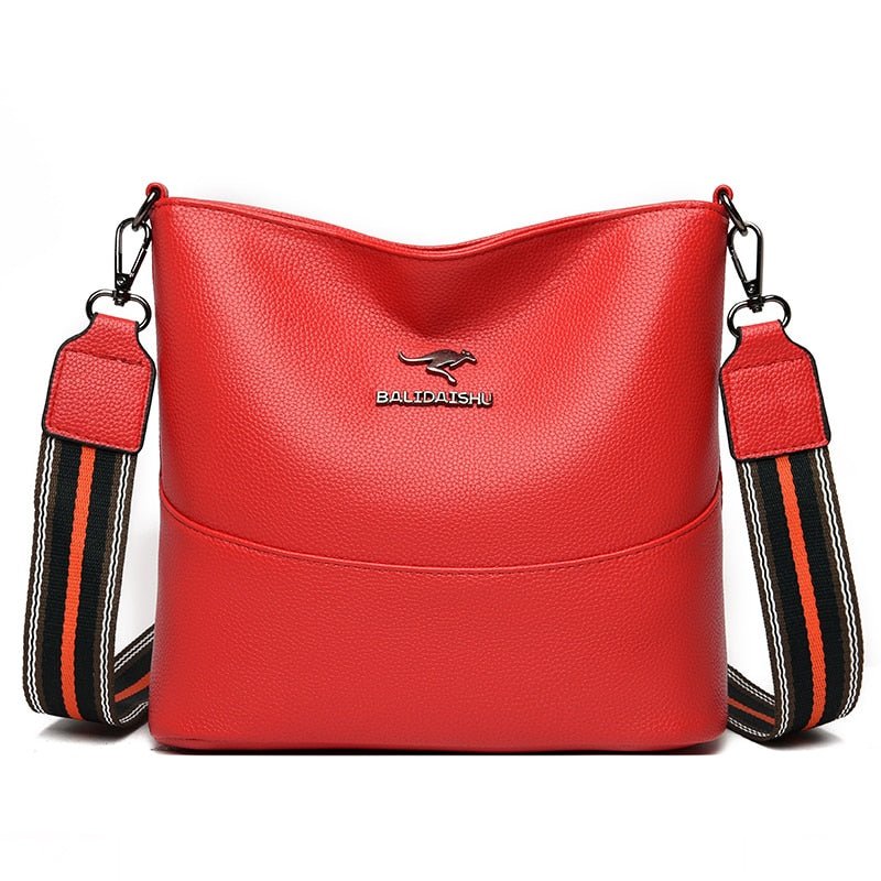 Bolsa Couro Macio Crossbody - Loja Fact