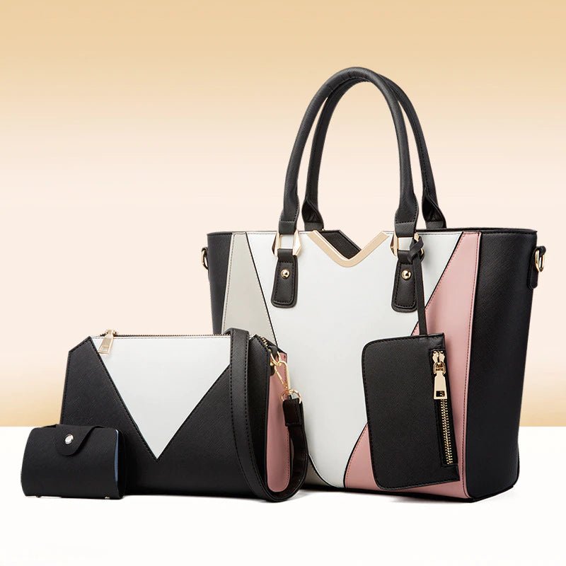 Bolsa de Couro Feminina Conjunto - Loja Fact