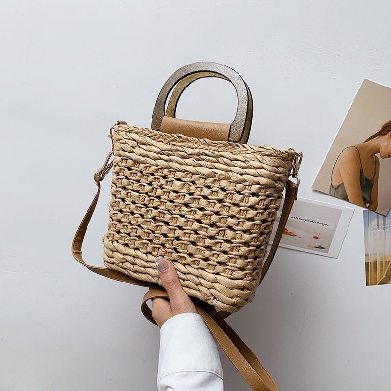 Bolsa de Palha Casual - Loja Fact