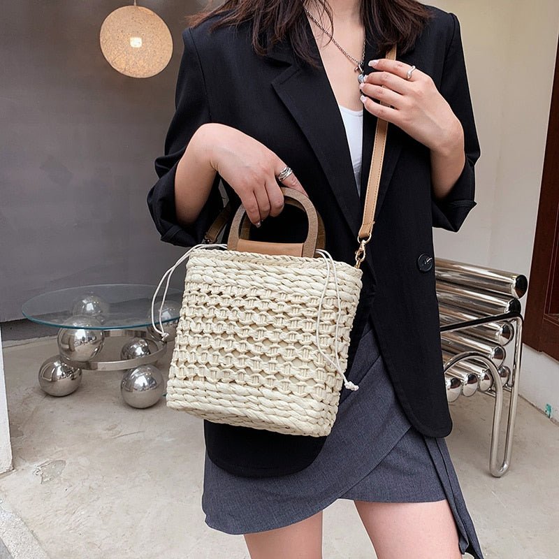 Bolsa de Palha Casual - Loja Fact
