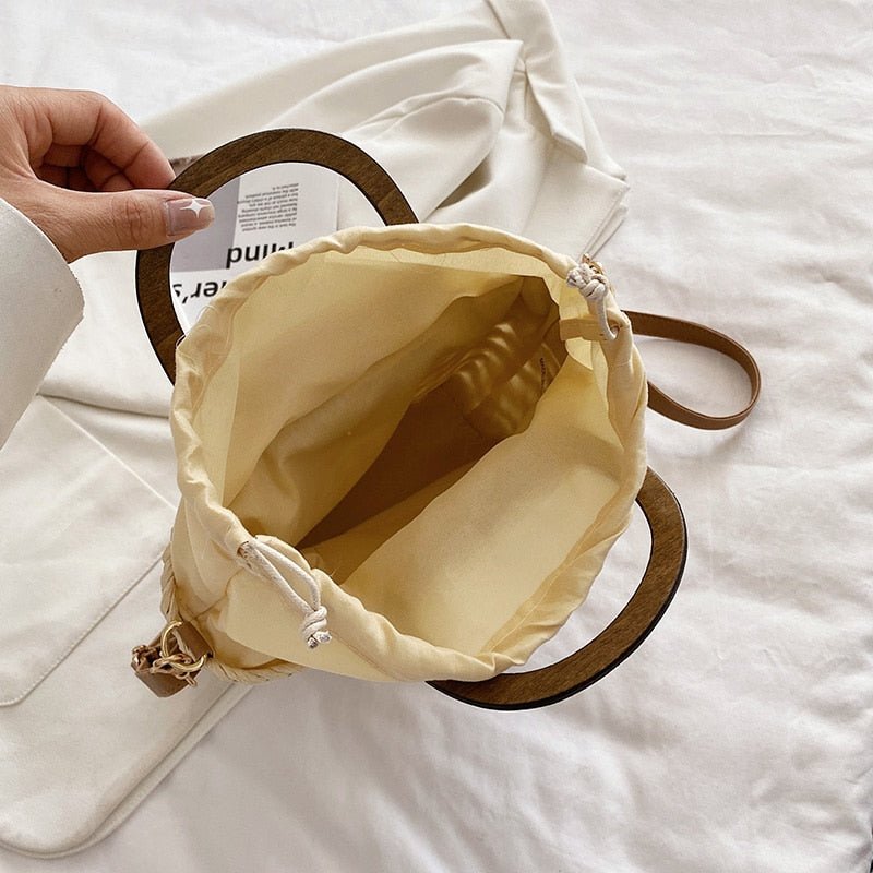 Bolsa de Palha Casual - Loja Fact