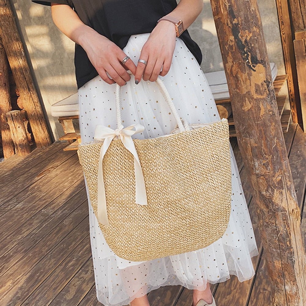 Bolsa de Palha Casual Summer - Loja Fact