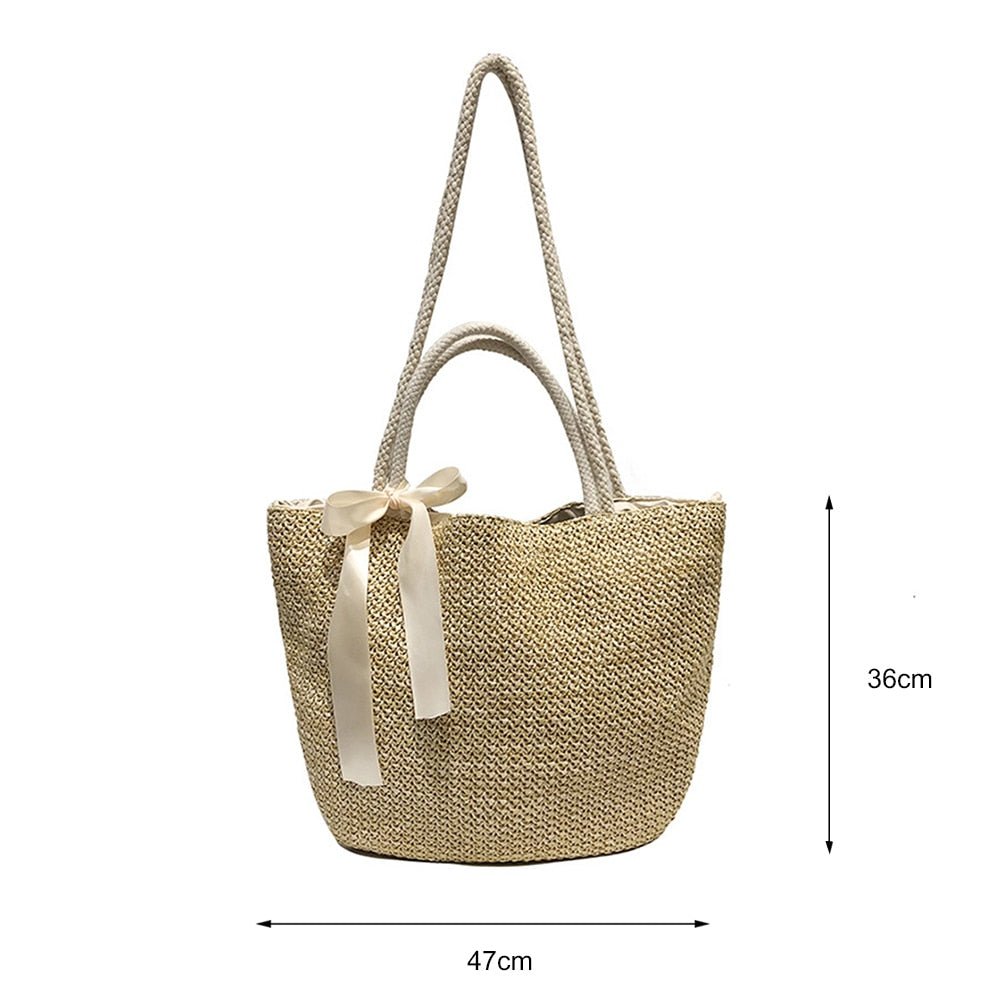 Bolsa de Palha Casual Summer - Loja Fact