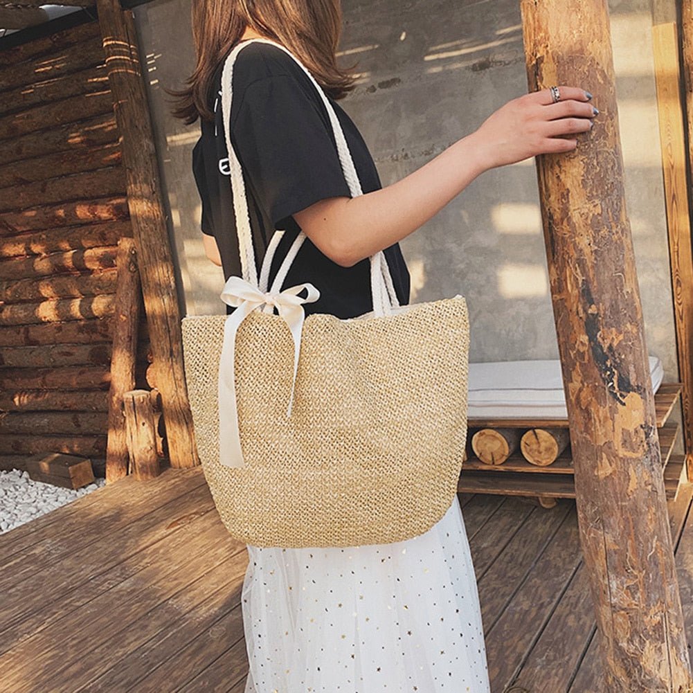Bolsa de Palha Casual Summer - Loja Fact