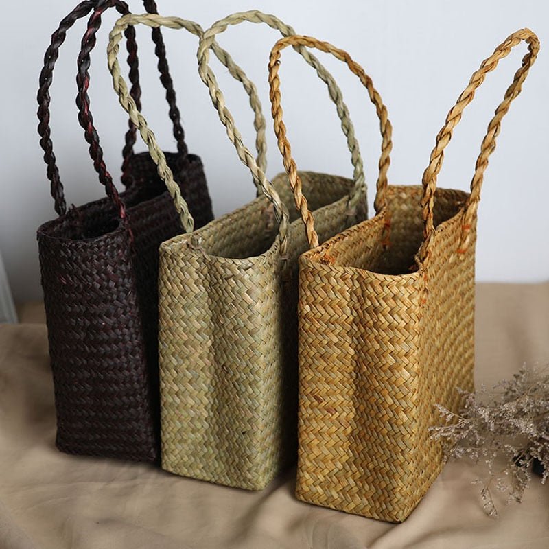 Bolsa de Palha Clássica - Loja Fact